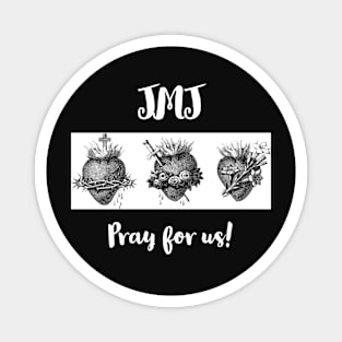 JMJ pray for us! Magnet